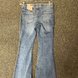 SO Women's Light Blue Flare Jeans